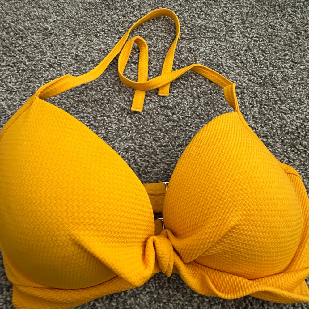 Target Yellow Bikini Top